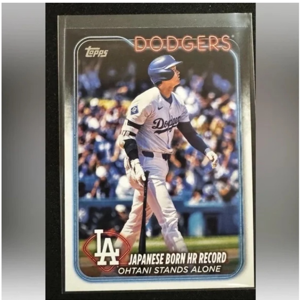 Shohei Ohtani 2024,Topps Los Angelas Dodgers Baseball Card